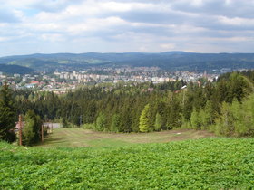 View towards Jablonec<br>Blick gegen Jablonec