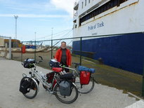 Ferry in Zeebrugge