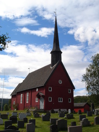 Hessdalen church