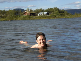 Kathryn in Elgsjøn