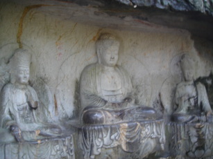 Sculpture of a Buddha, Lingyan Temple, Hangzhou