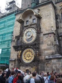 Prague, Astronomical Clock, Old Town Square<br>Prag, Astronomische Uhr
