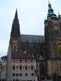 Prague Castle, St. Vitus Cathedral<br>Prager Burg, St. Veits Dom