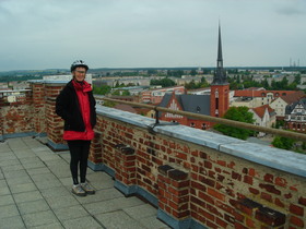 Schwedt, View from Church Tower<br>Schwedt, Blick vom Kirchenturm