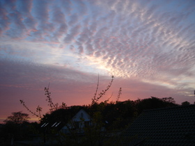 Mackerel Sky in Zinnowitz<br>Schäfchenhimmel in Zinnowitz