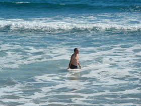 Hahei: bathing in the Pacific at Hot Water Beach