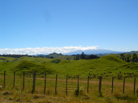 Between Raetihi and Pipiriki: Mt Ruapehu again