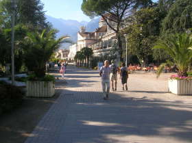 A Park in Merano<br> Passerpromenade, Meran