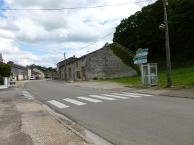 Demange-aux-Eaux, 35 km SE of Bar-le-Duc on the D966