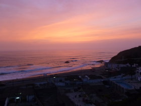 Sunset at Barranca Beach