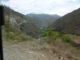 In the Mountains between Chiclayo and Jaén<br>Climbing up to 2145 m