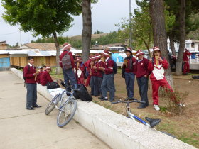 A group of school children in Concepción