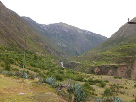 Scenery between Huancayo and Huancavelica
