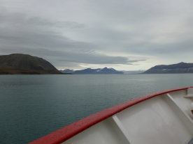 Billefjorden: View towards Nordenskjøldbreen