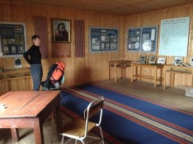 The Living Room of the Hut at Colesbukta