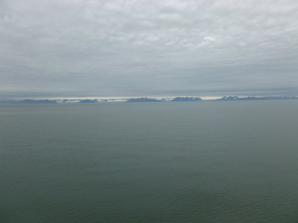 View to the NW across Isfjorden, probably