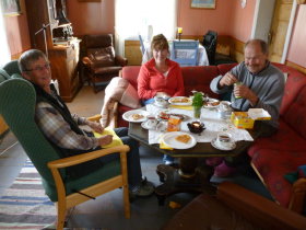 Afternoon Tea in Nordaune with Gerd and Gunnar