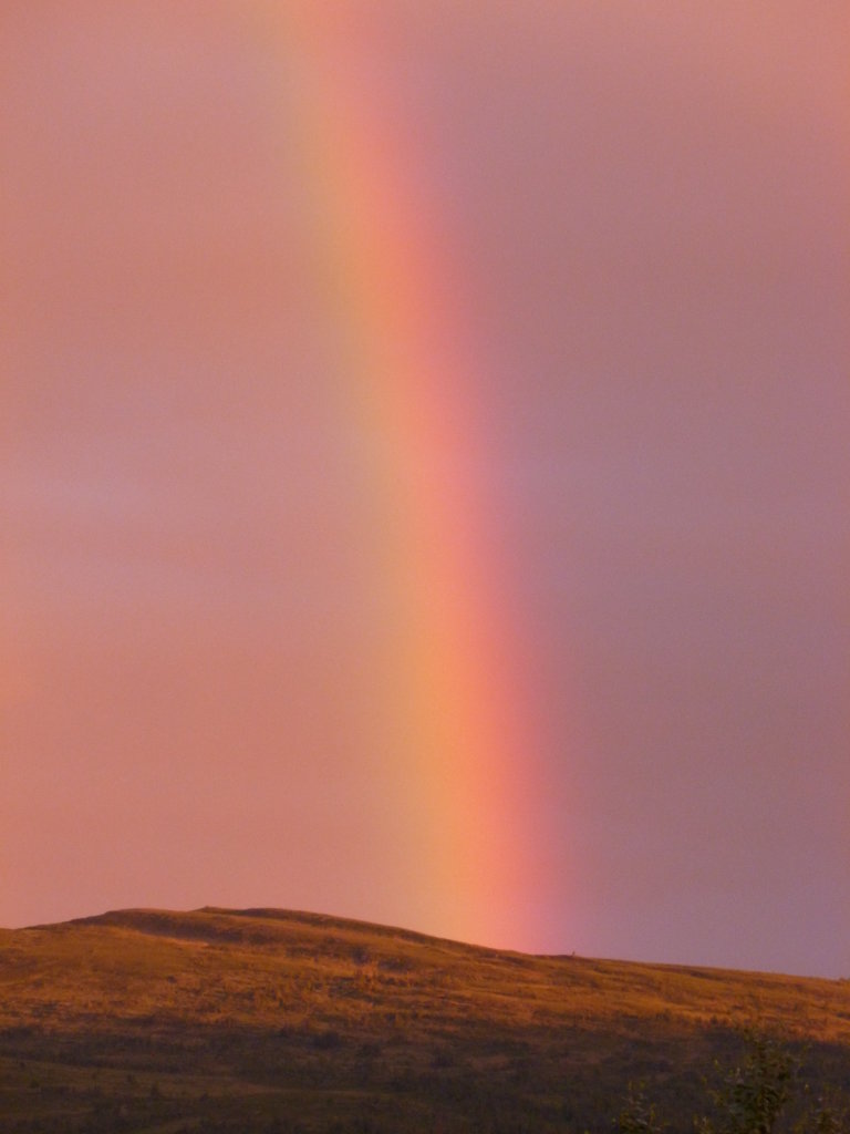 Rainbow over Vollfjell