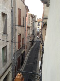 View from Our Window, Rue Basse, Agde