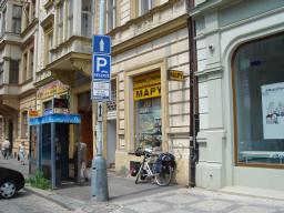A map shop in Prague