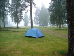 Campsite Lamminranta, 30 km before Rovanieni