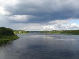 Tapionkylä, view from bridge