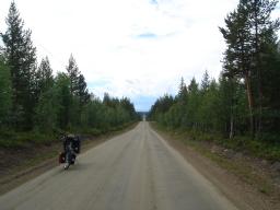 Between Kittilä and Pokka - looking back