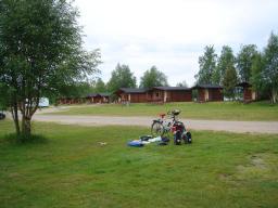 Campsite Jokitörmä, 25 km past Inari