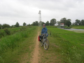 Dyke along Polish Border at Kamminke